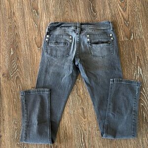 Reef Women's Straight Leg Jeans - Dark Gray